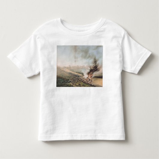 Bellevueの鉄道へのバーセイルズの事故 トドラーTシャツ (正面)