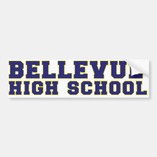 Bellevueの高等学校のバンパーステッカー バンパーステッカー