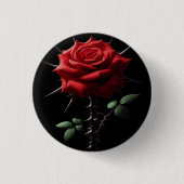 Belleza con espinas 缶バッジ (正面)