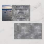 BELLINGHAM湾のカヤック 名刺 (正面/裏面)