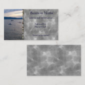 BELLINGHAM湾のカヤック 名刺 (正面/裏面)