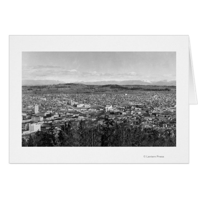 Bellingham, WAタウンビューからSehome Hill 2 (正面横)