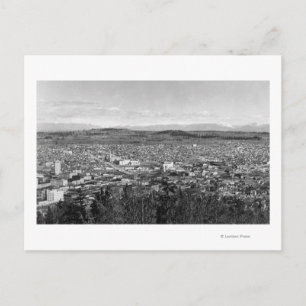 Bellingham, WAタウンビューからSehome Hill 2 ポストカード