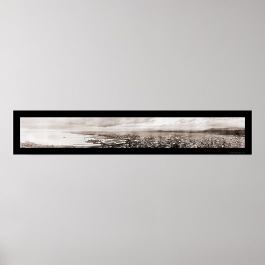 Bellingham WA写真1909 ポスター (正面)