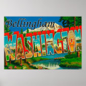 Bellingham, Washington - Large Letter Scenes ポスター (正面)