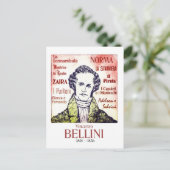 Belliniポストカード ポストカード (スタンド正面)