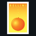 Bellini （4" x 6"カード） ポスター<br><div class="desc">プロセッコ&ピーチ</div>