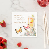 Bellini Butterfly Baby Showerへようこそ スタンダードカクテルナプキン (インサイチュ)