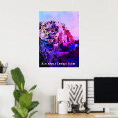 ** Bellissima +言語イタリアンシンクテレ ポスター (ホームオフィス)