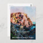 ** Bellissima – 言語イタリアンシンケテラ ポストカード (正面/裏面)