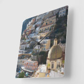 Bellissima Positano 2 スクエア壁時計 (傾斜)