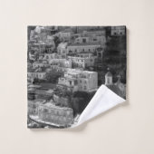 Bellissima Positano 2 - BW バスタオルセット (ウォッシュタオル)