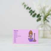 Belllyのダンサーの魔神の女の子の名刺 名刺 (スタンド正面)