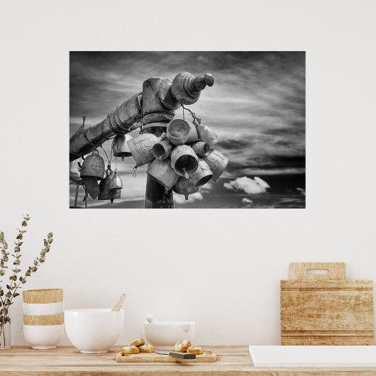 Bells of Buddhist temple ポスター (キッチン)