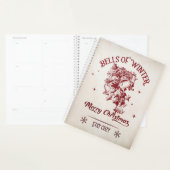 Bells of Winter Vintage Christmas プランナー手帳 (ディスプレー)