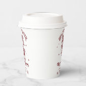 Bells of Winter Vintage Christmas 紙コップ (左)