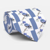 Bellted Kingfisher – 魚と – Bird Collection ネクタイ (ロール)