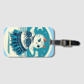 Belly Dancer Cat                                   ラゲッジタグ (正面横)