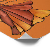 Belly Dancer Quote Dance Every Day ポスター (角)