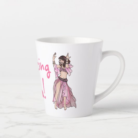 Belly Dancing Mama! カフェラテマグ (右)