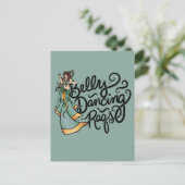 Belly Dancing Raqs Belly Dancer                    ポストカード (スタンド正面)