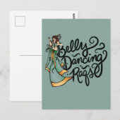 Belly Dancing Raqs Belly Dancer                    ポストカード (正面/裏面)