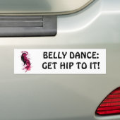 Bellydanceのバンパーステッカー バンパーステッカー (車上)