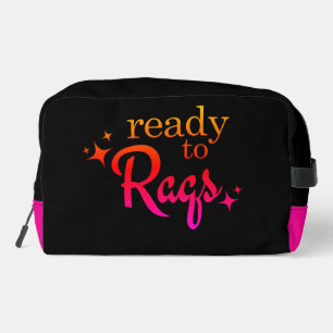 Bellydance "Ready to Raqs"メイクアップバッグ ドップキット
