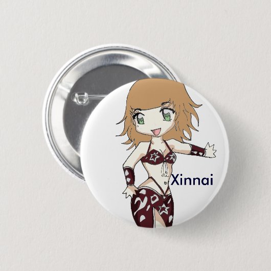 BellyDancerボタン3 缶バッジ (正面&裏面)