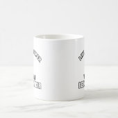 Bellydancingのデザイン コーヒーマグカップ (中央)