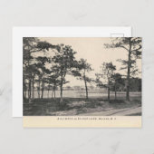 Belmar NJ, Silver Lake, 1909ヴィンテージスタイル ポストカード (正面/裏面)