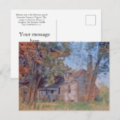 Belmont was near Ottoman, Virginia ポストカード (正面/裏面)