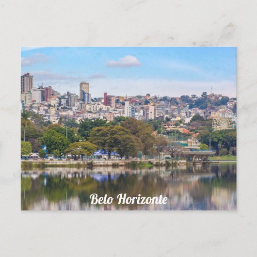 Belo Horizonte、Minas Gerais、ブラジル ポストカード (正面)