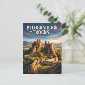 Belogradchik Rocks Bulgaria ポストカード (スタンド正面)