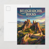 Belogradchik Rocks Bulgaria ポストカード (正面/裏面)