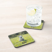 Beloved Dalmatian Personalized Coaster Set コースター (右側)