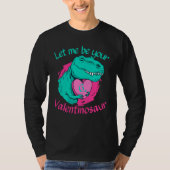 Beloved G Initial Let me by your Valentines Day Di Tシャツ (正面)