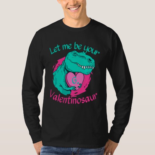 Beloved G Initial Let me by your Valentines Day Di Tシャツ (正面)