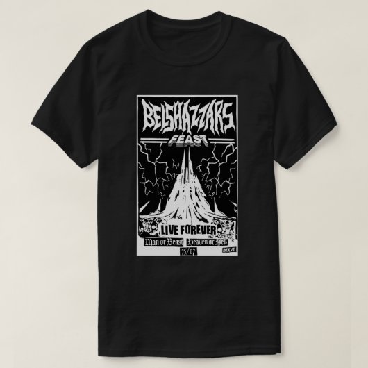 BELSHAZZARS饗宴プレミアムTシャツ Tシャツ (デザイン正面)