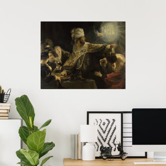 Belshazzar's Feast ポスター (ホームオフィス)