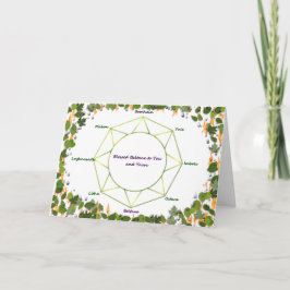 Beltaneの挨拶状 カード