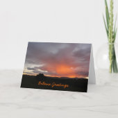 "Beltane挨拶" カード (正面)