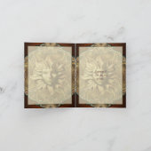 Beltane日曜日の妖精Notecard カード (内部)