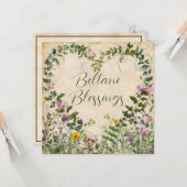 Beltane Holiday Greeting カード (正面/裏面インサイチュ)