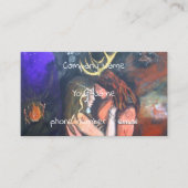 Beltane horned God and Goddess 名刺 (正面)