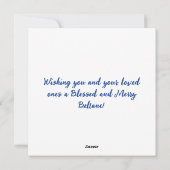 Beltane Maypole Floral Summer Begins Sabbat シーズンカード (裏面)