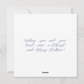 Beltane Maypole Floral Summer Begins Sabbat シーズンカード (裏面)