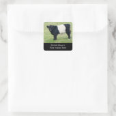 Belted Galloway Calf「この本は…」に属している。 Sq スクエアシール (バッグ)