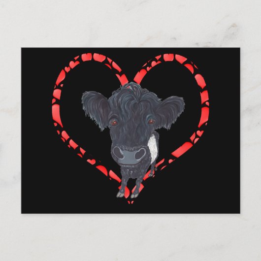 BELTED GALLOWAY HEART シーズンポストカード (正面)