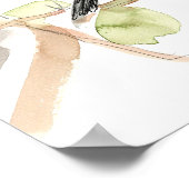 Belted Kingfisher Bird Minnow Fish Trees ポスター (角)